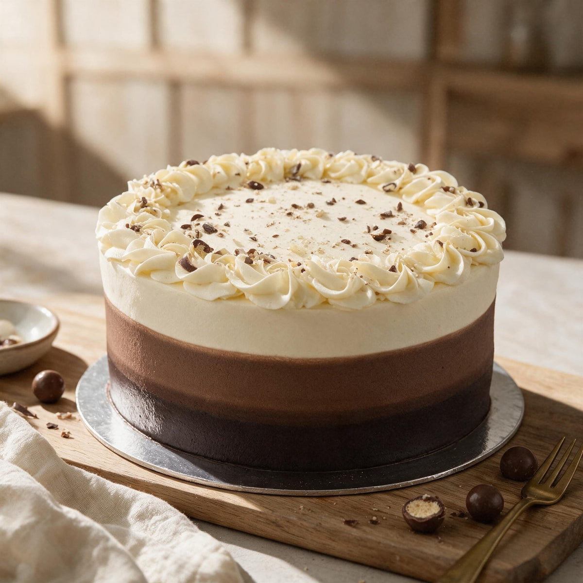 CHOCOLATE MALT CAKE