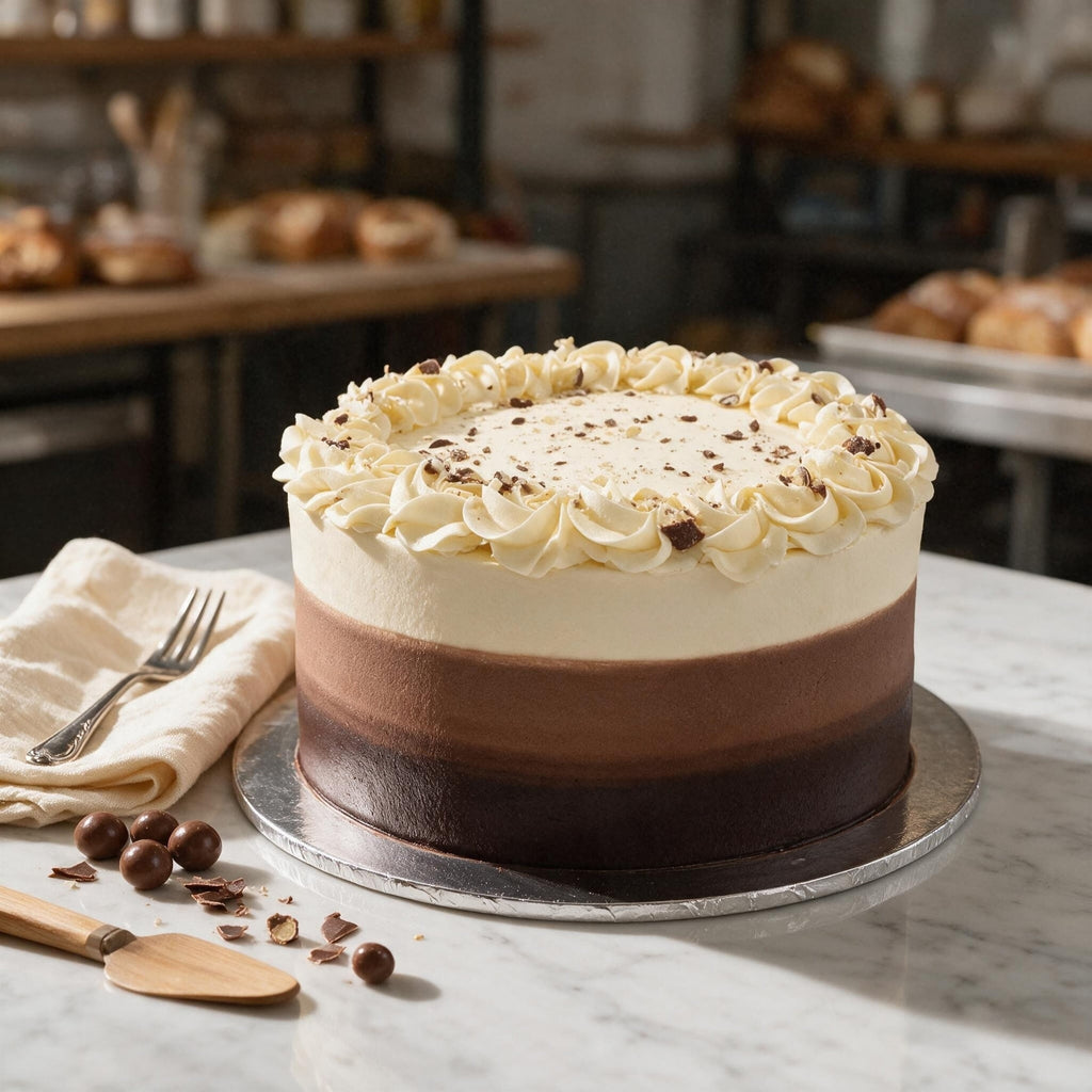CHOCOLATE MALT CAKE