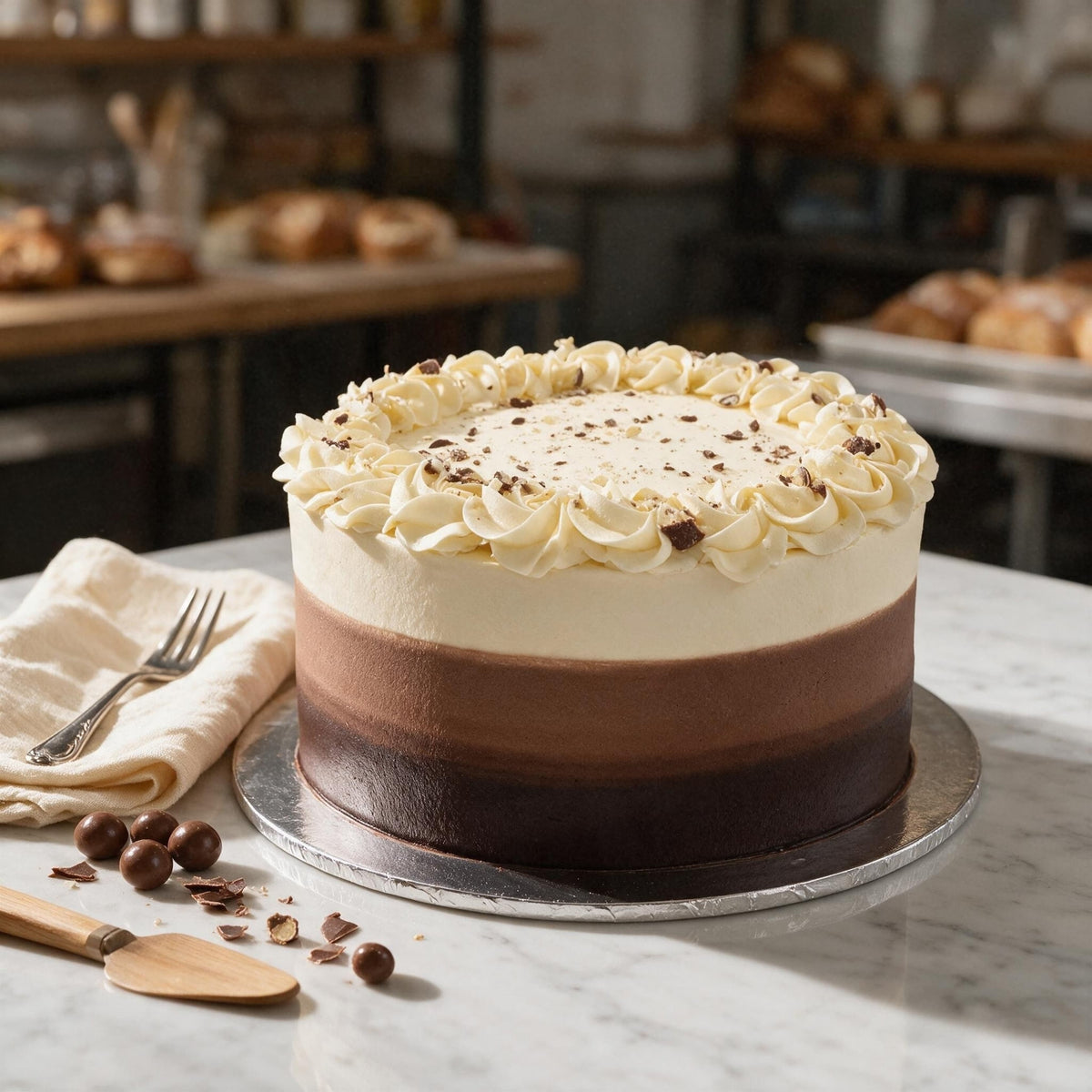 CHOCOLATE MALT CAKE