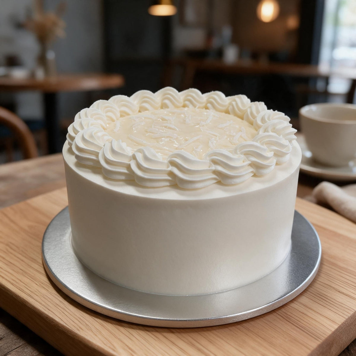 COCONUT CUSTARD CAKE