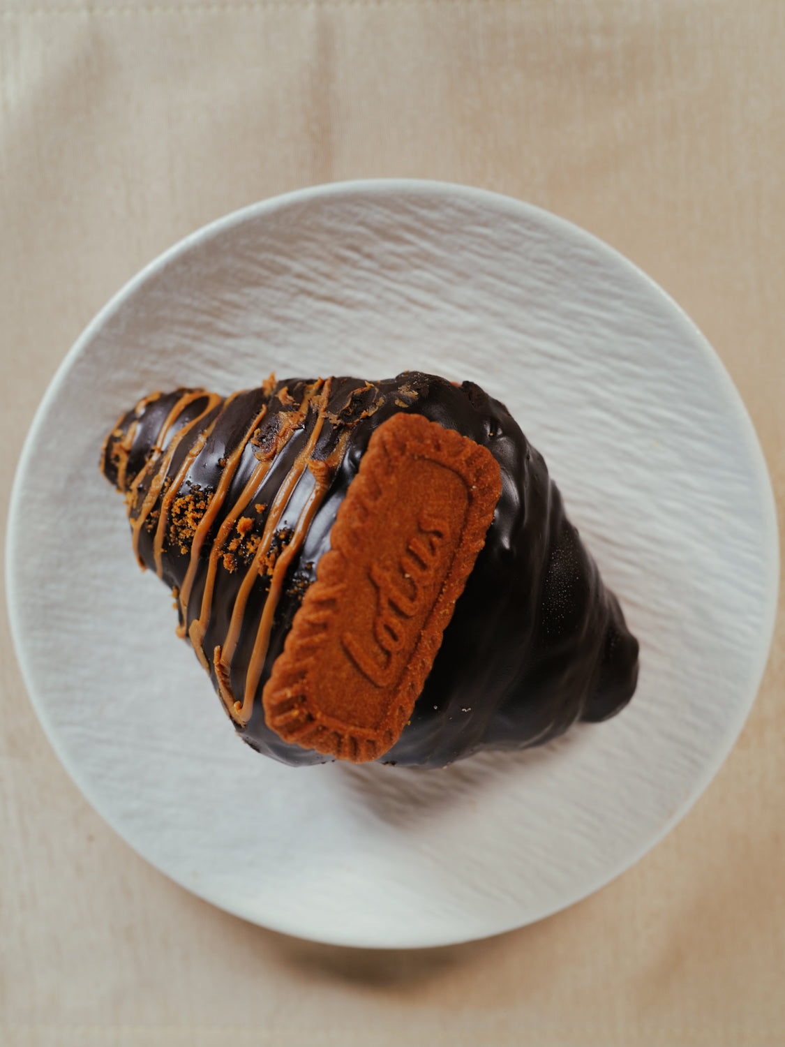 Cookie Butter Croissant