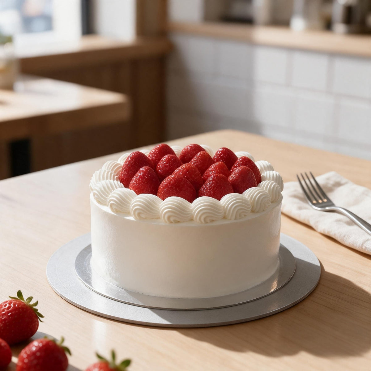 HOKKAIDO STRAWBERRY CREAM CAKE