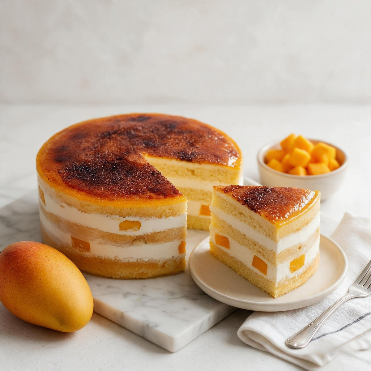 MANGO CREME BRULEE