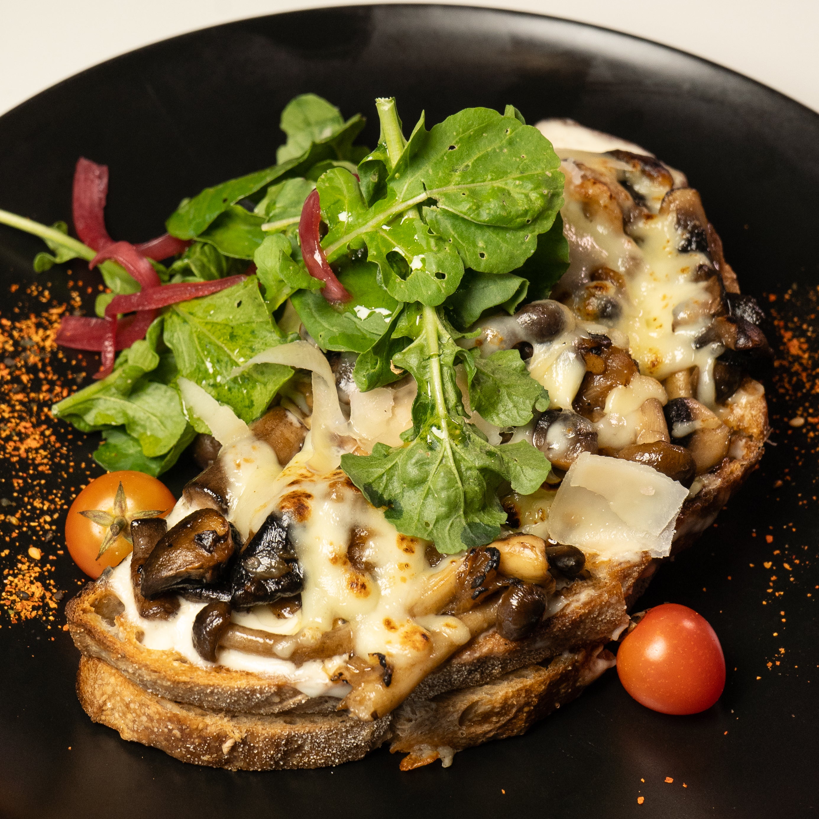 Mushroom Emmental Cheese
