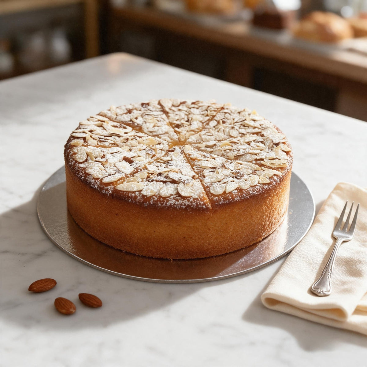 ORANGE ALMOND CAKE