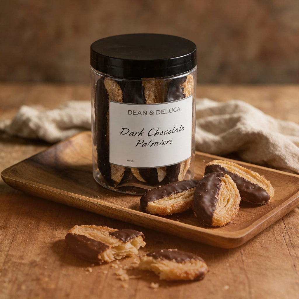 DARK CHOCOLATE PALMIERS