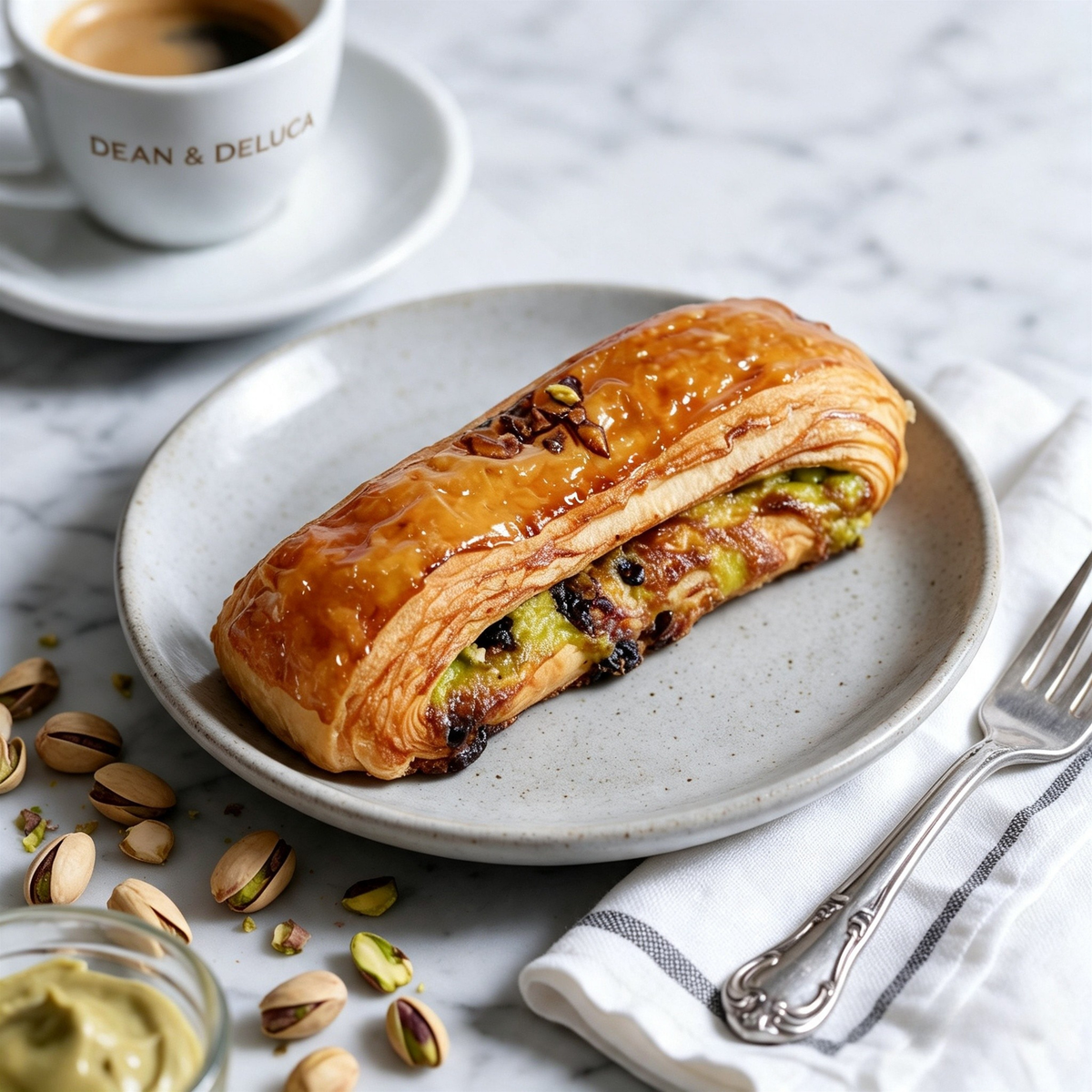 Pistachio Pain au Suisse