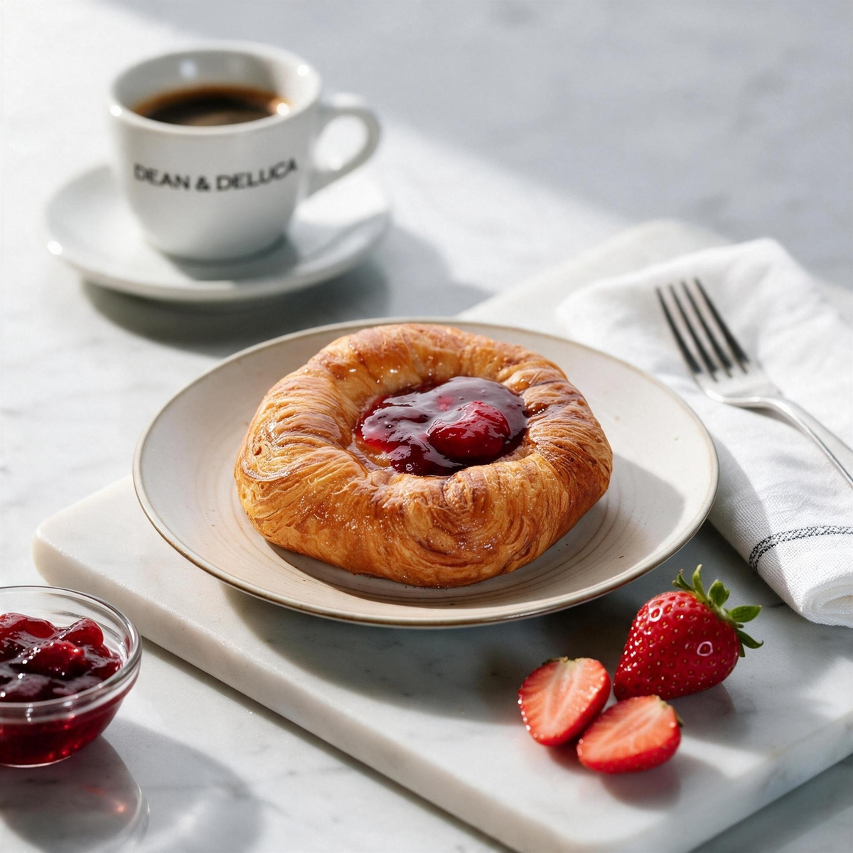 Strawberry Danish