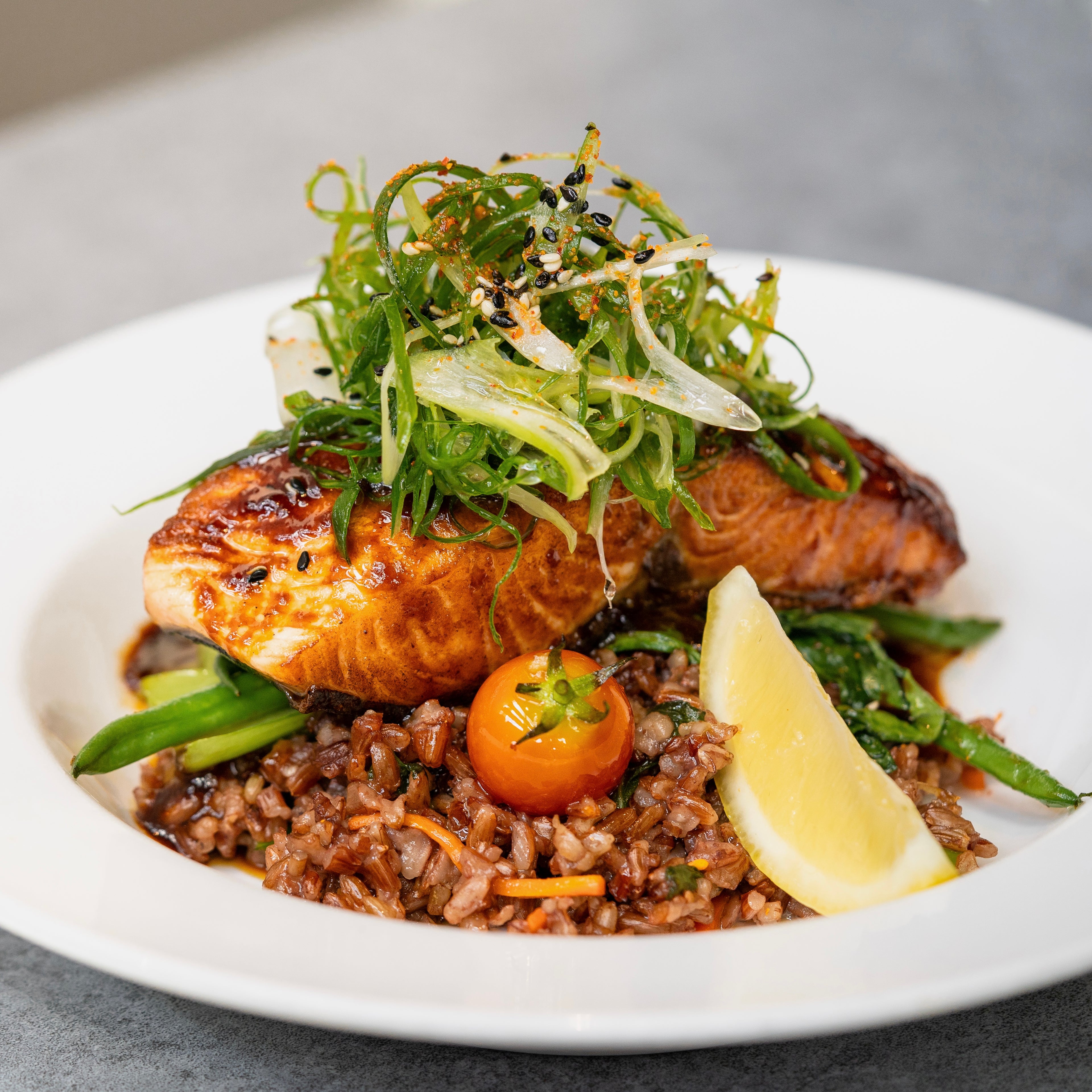 Yuzu Glazed Salmon