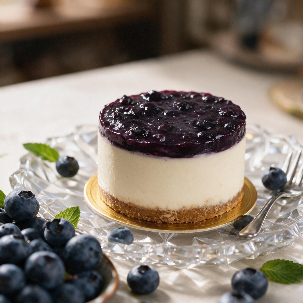 BLUEBERRY CHEESECAKE