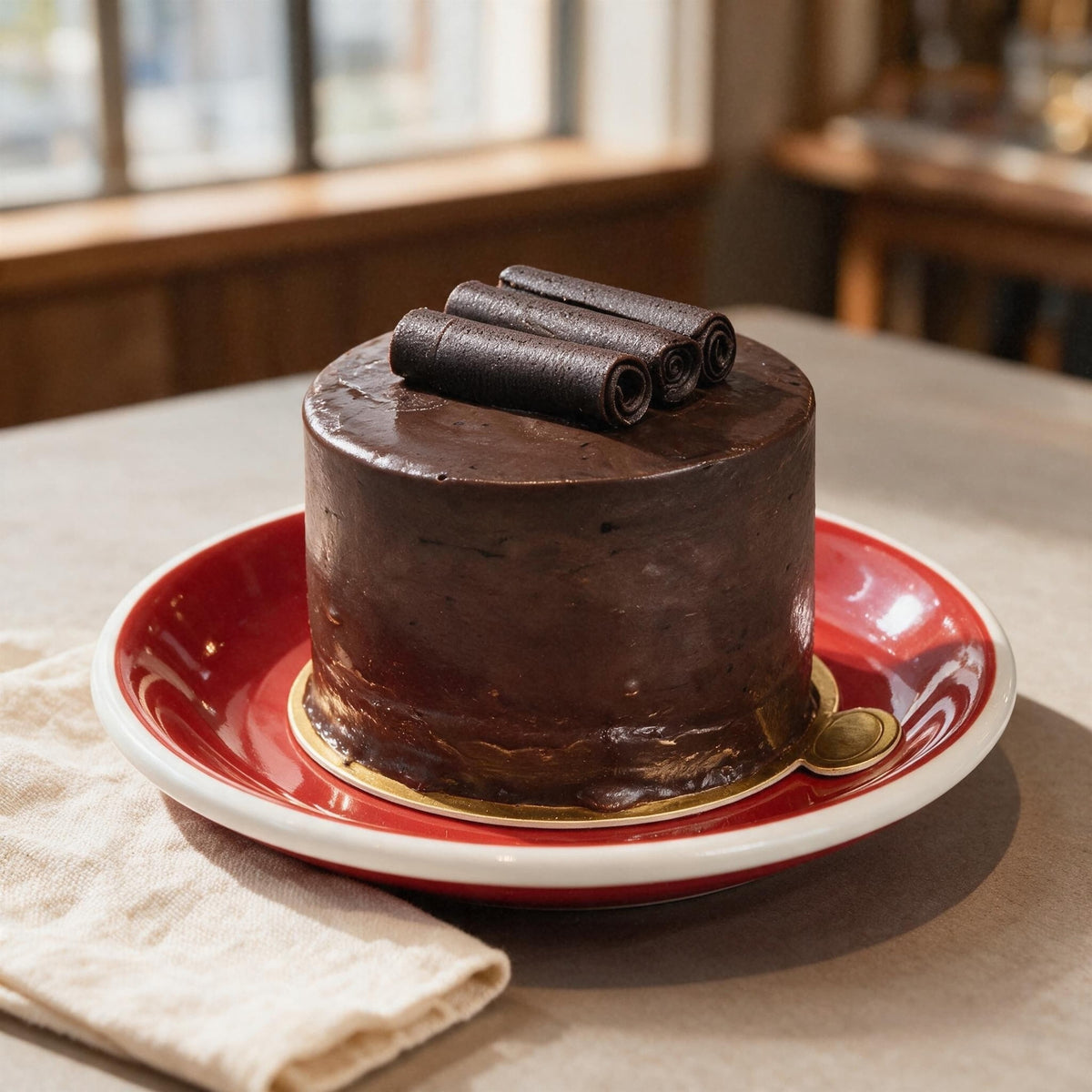 GODIVA CHOCOLATE CHEESECAKE