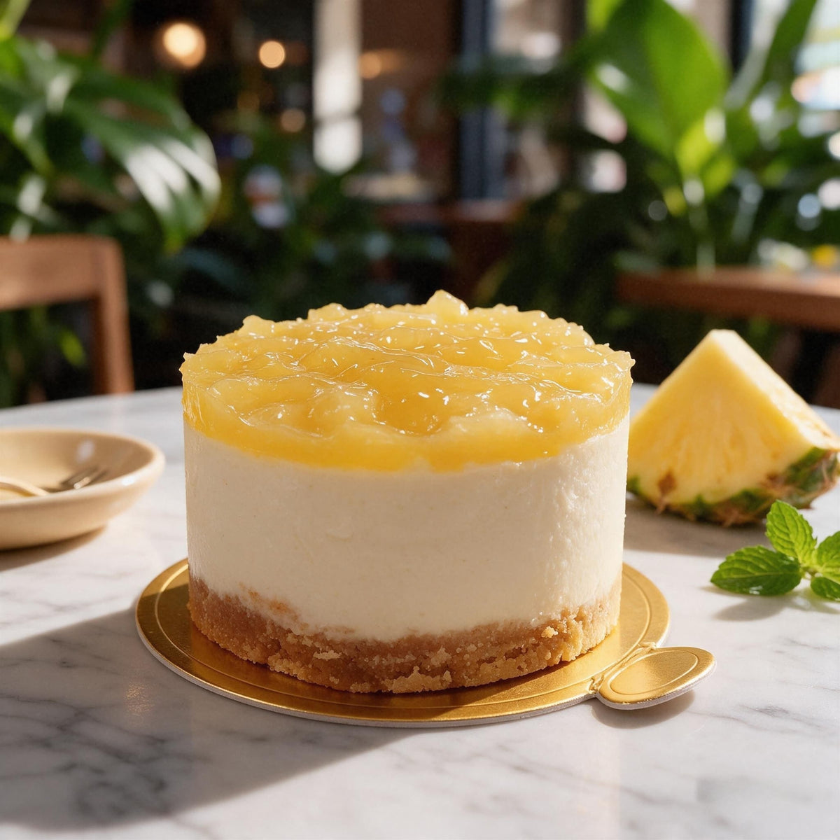 PINEAPPLE CHEESECAKE