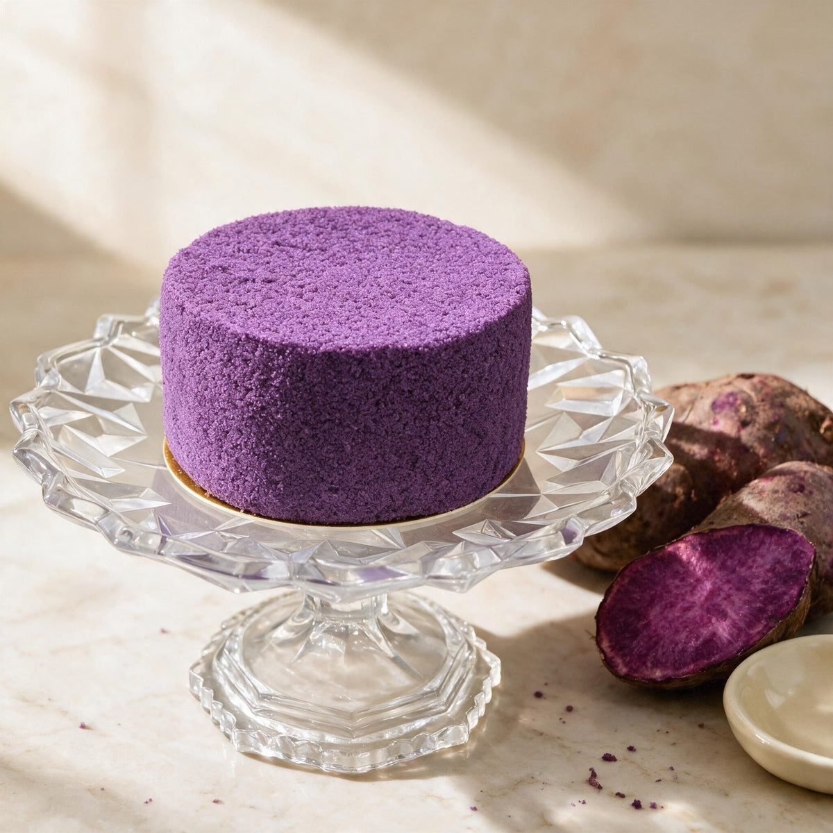 HOKKAIDO PURPLE YAM CHEESECAKE