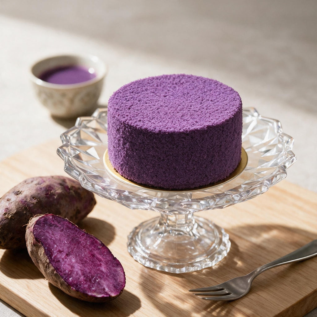 HOKKAIDO PURPLE YAM CHEESECAKE